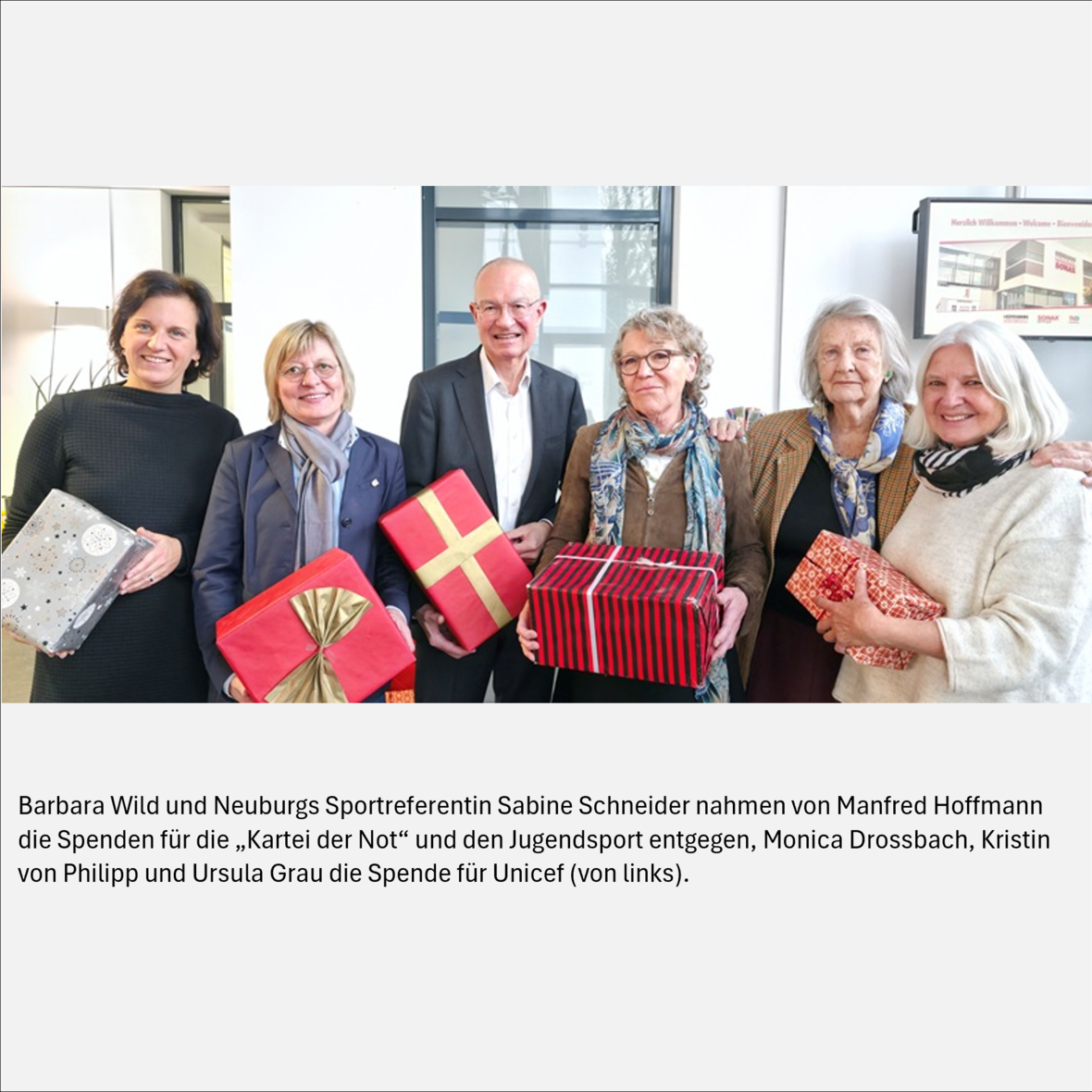 Spenden statt Geschenke